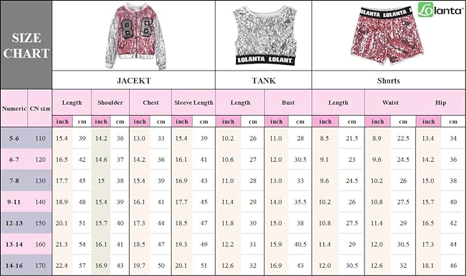 [VIP]Girls Fashionable Sequins Crop Top Shorts Dance Clothes