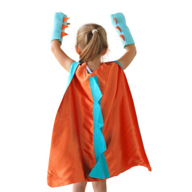 LOLANTA Kid's Dinosaur Cloak Costume Outfit