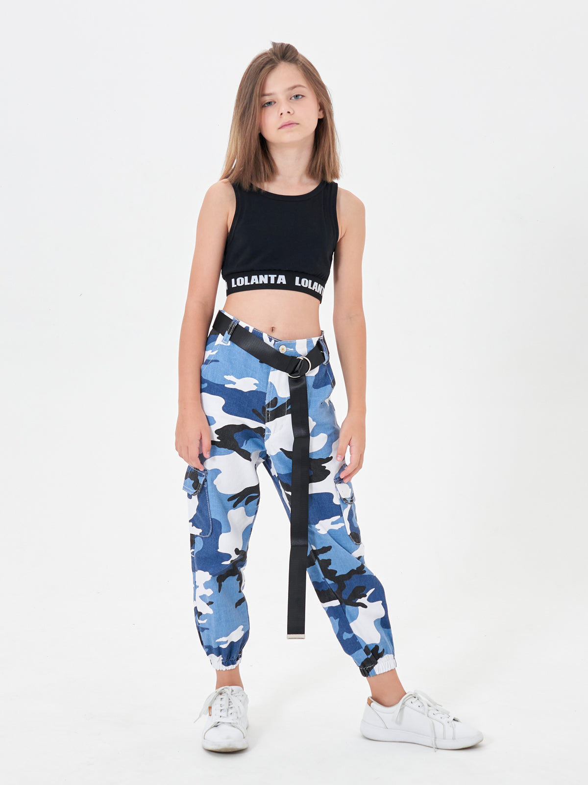 [VIP]Girls Hip Hop Street Dance Squad Camouflage suits