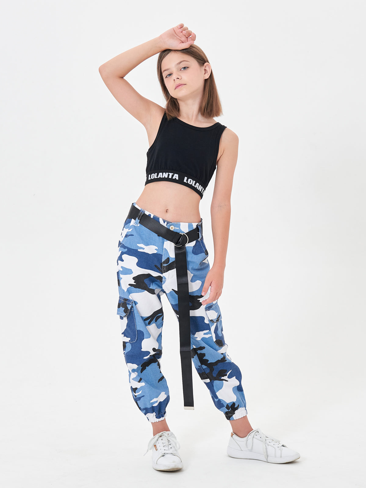 [VIP]Girls Hip Hop Street Dance Squad Camouflage suits