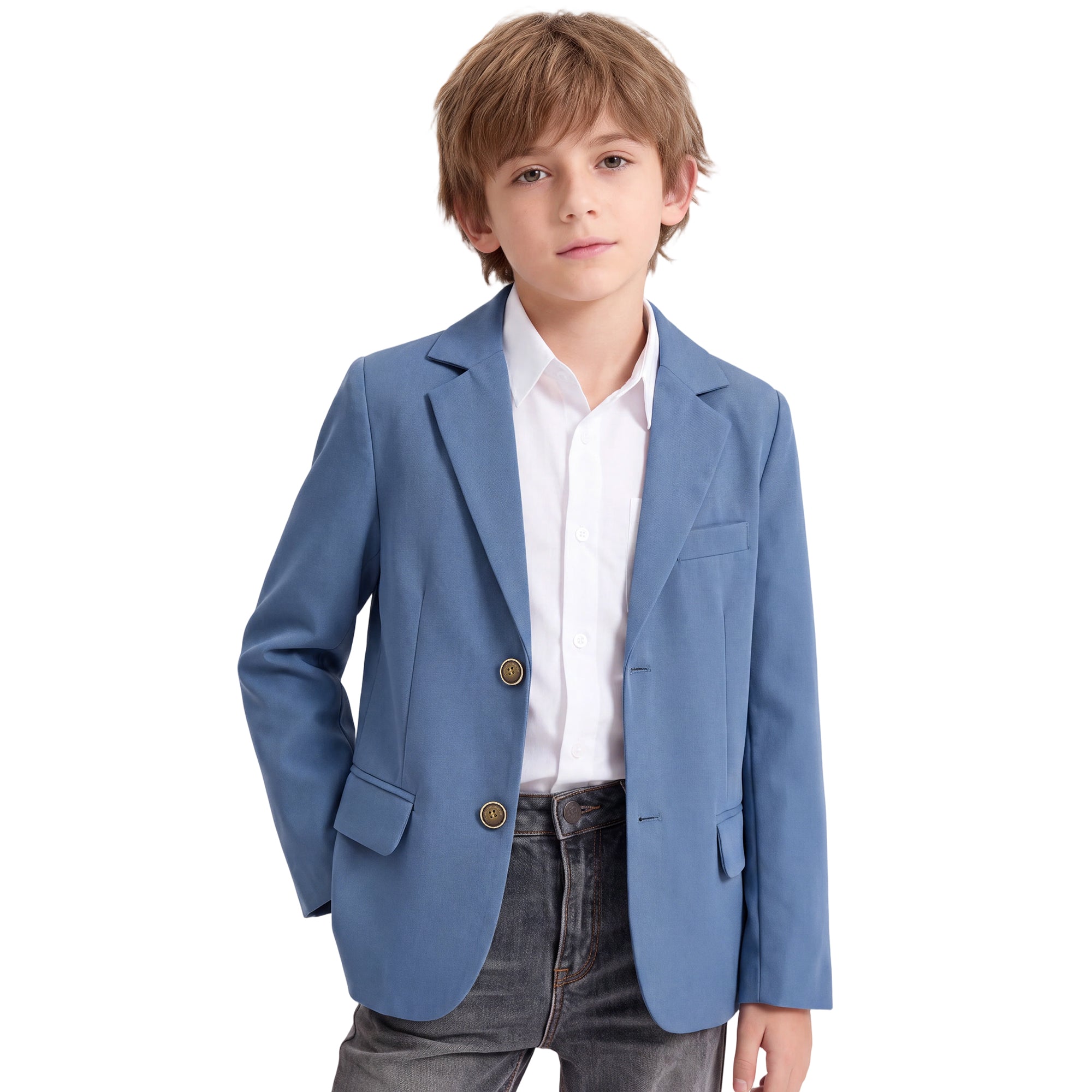 Boys Blazer Kids Suit Jacket Sport Coat
