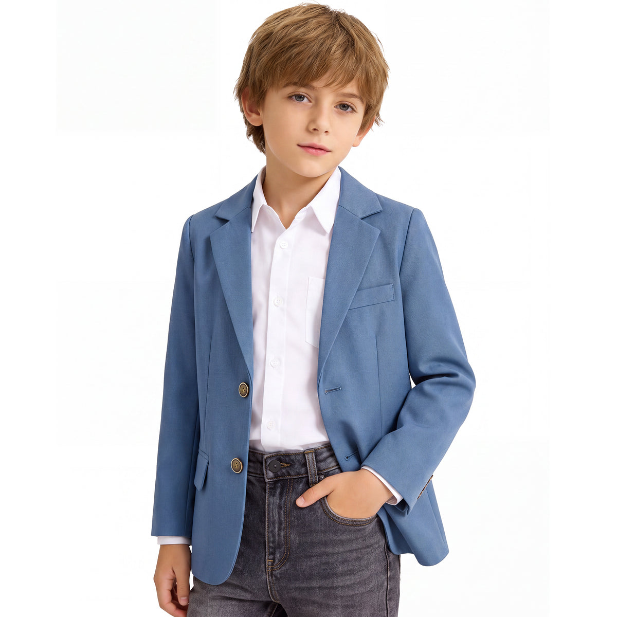 Boys Blazer Kids Suit Jacket Sport Coat