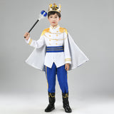 Boy's Prince Charming Costume Halloween Cosplay Fancy Outfit