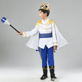Boy's Prince Charming Costume Halloween Cosplay Fancy Outfit