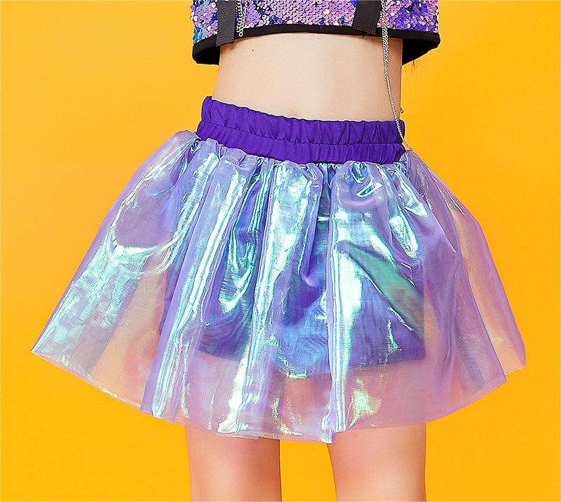 Girl’s Sequins New Jazz Dance Dress Costumes
