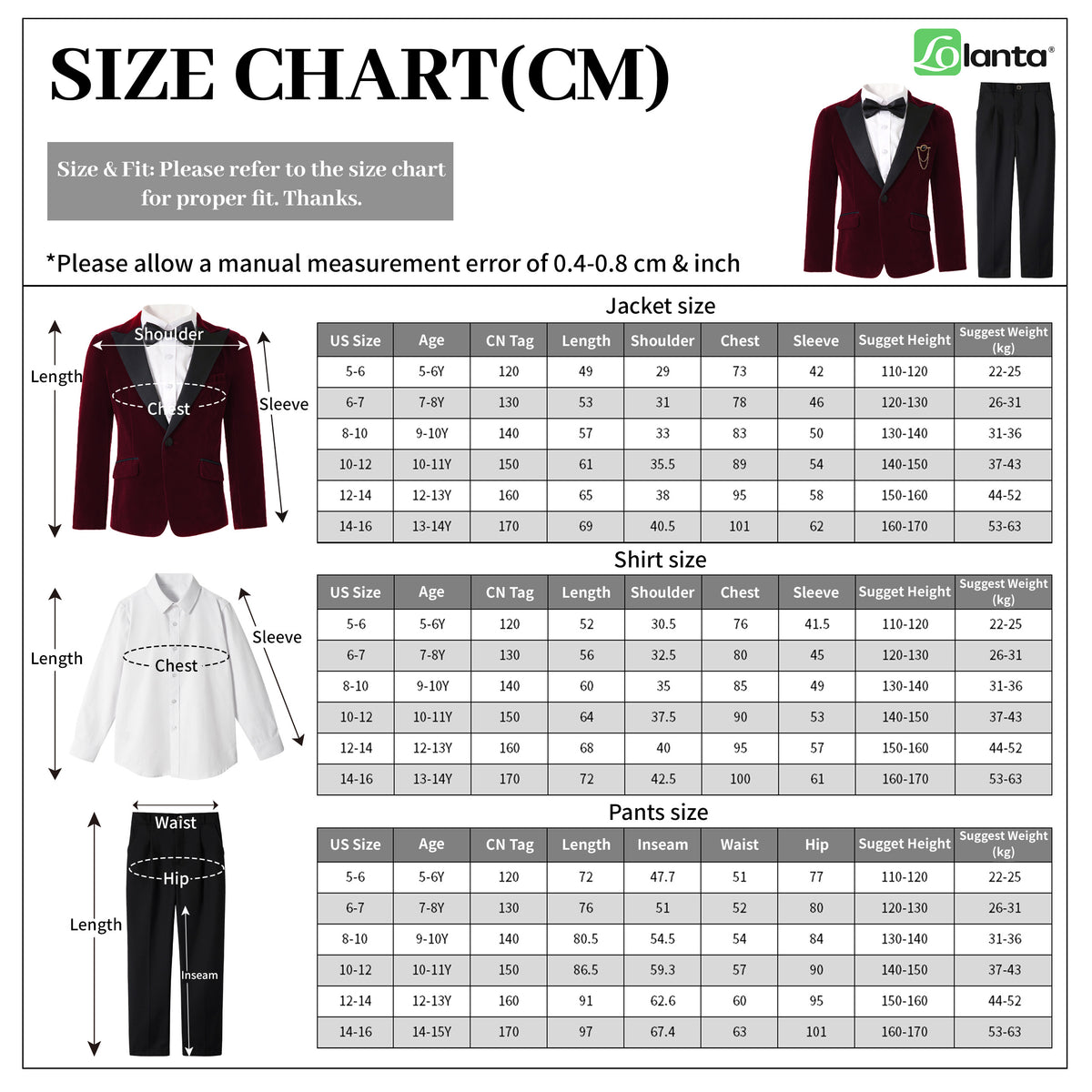 Boys Velvet Suit 4 Piece Slim Fit Tuxedo Formal Ring Bearer Outfit