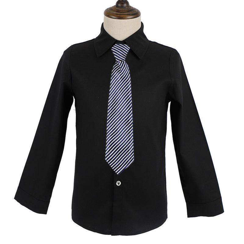 long sleeve with necktie