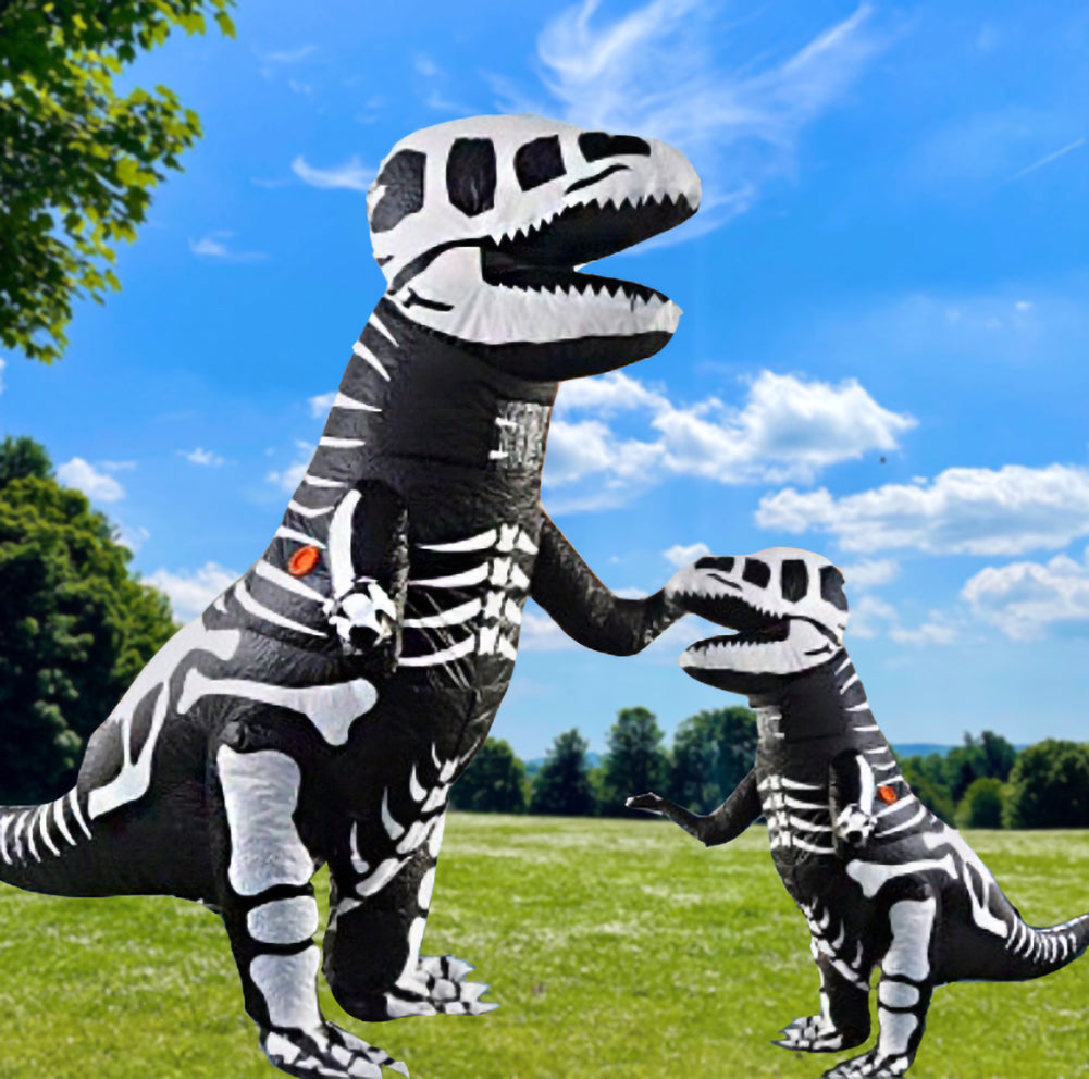 Inflatable Dinosaur Costume Halloween Fancy Dress Blow Up Costume