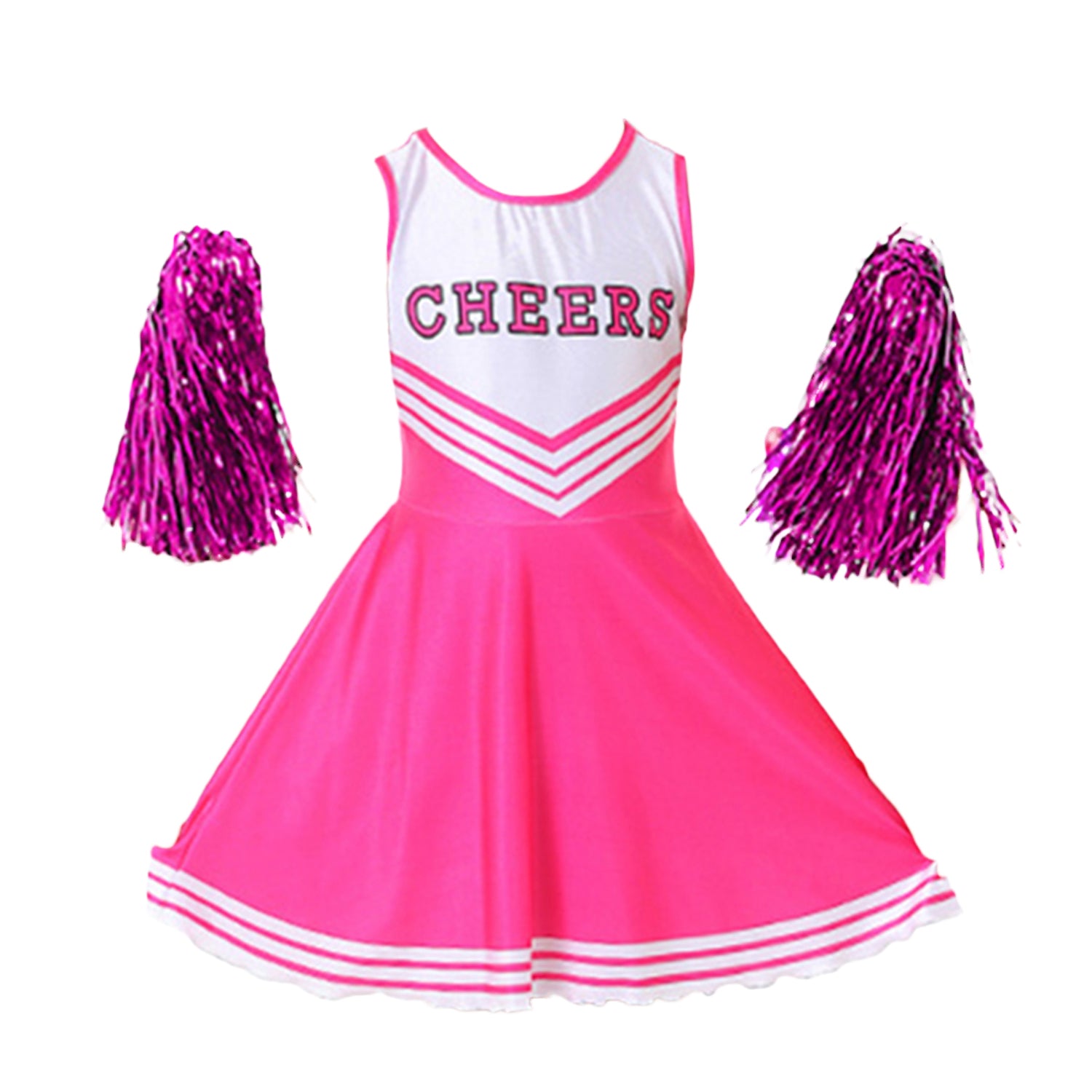 [VIP]Girl's Cheerleading Dress Outfit Performance Stage Uniform