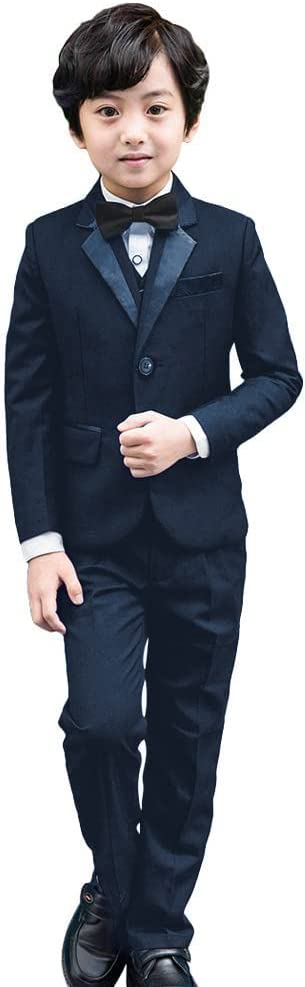 Boy's Business Performance Formal Suit Solid Color Party Wedding