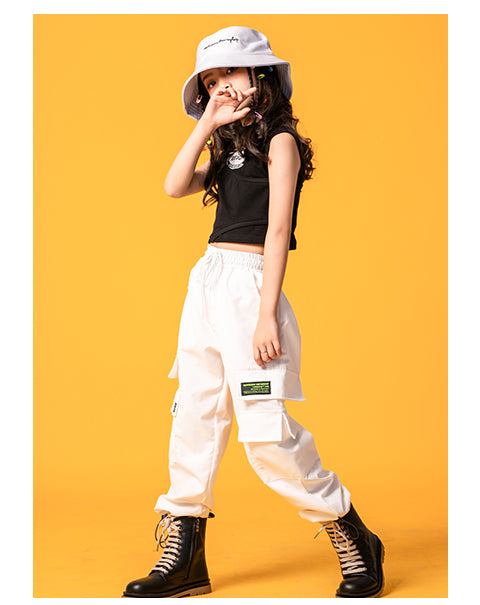 Army Green Multi-Pocket Cargo Jeans | Yeji - ITZY - Fashion Chingu