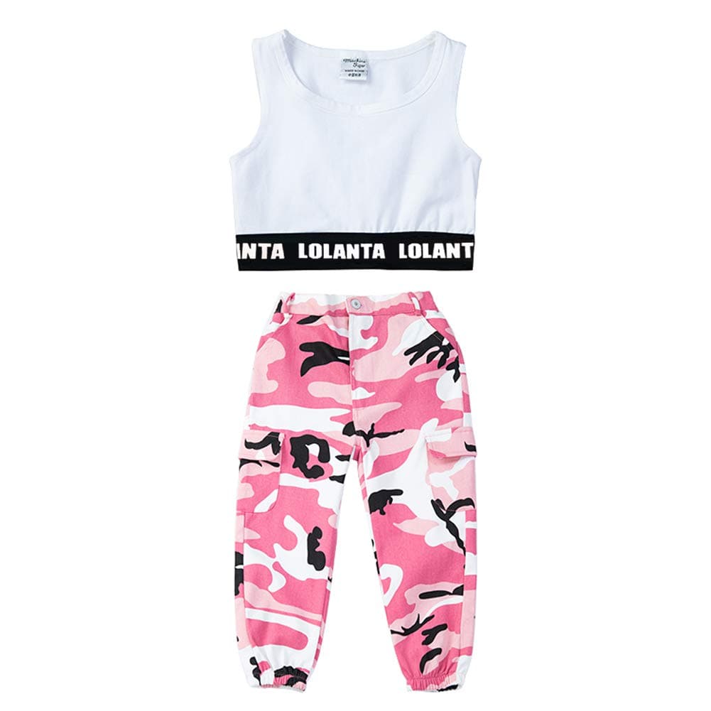 [VIP]Girls Hip Hop Street Dance Squad Camouflage suits