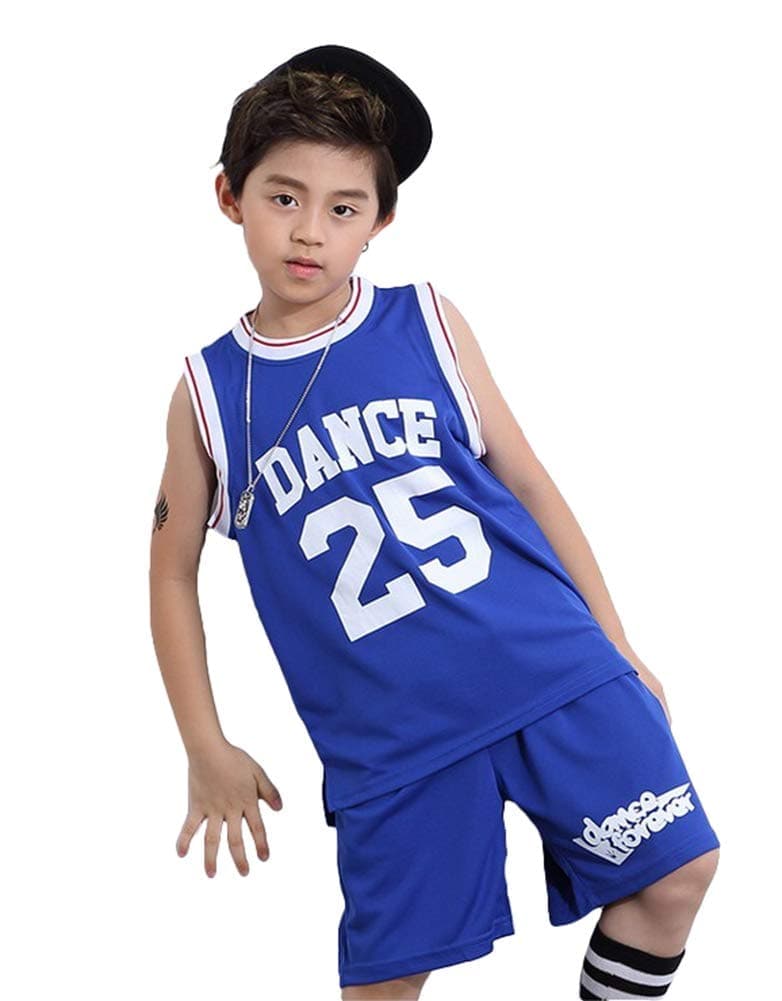 LOlanta Boys Hip Hop Street Dance Costume Basketball Outfits