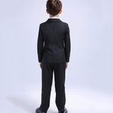 Boy's Business Performance Formal Suit Solid Color Party Wedding