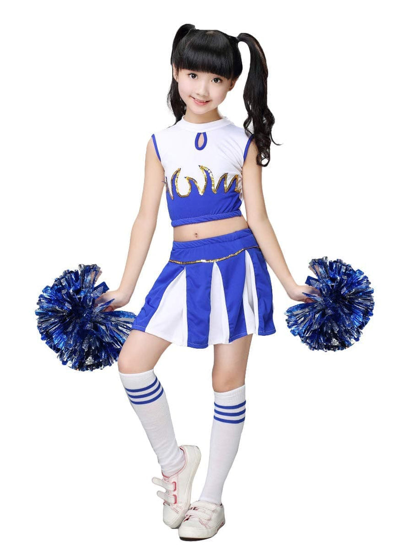 [VIP]Girl's Cheerleader Stage Performance Gym Outfit