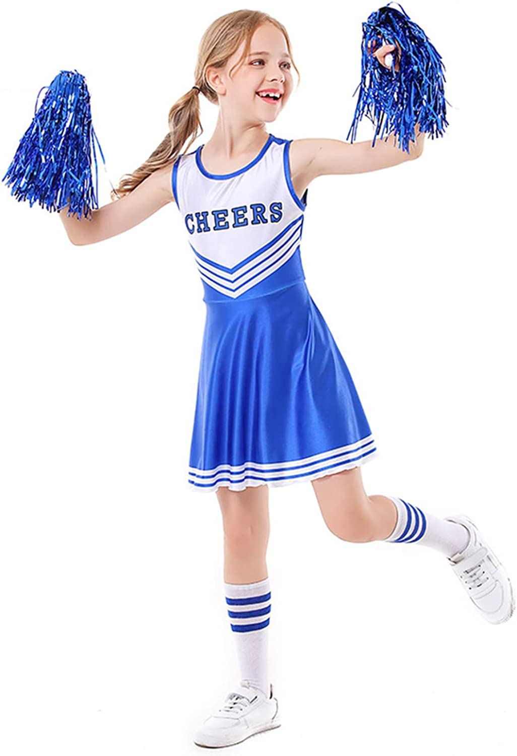 [VIP]Girl's Cheerleading Dress Outfit Performance Stage Uniform