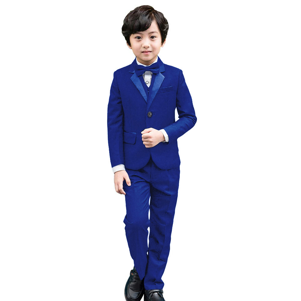 Boy's Business Performance Formal Suit Solid Color Party Wedding