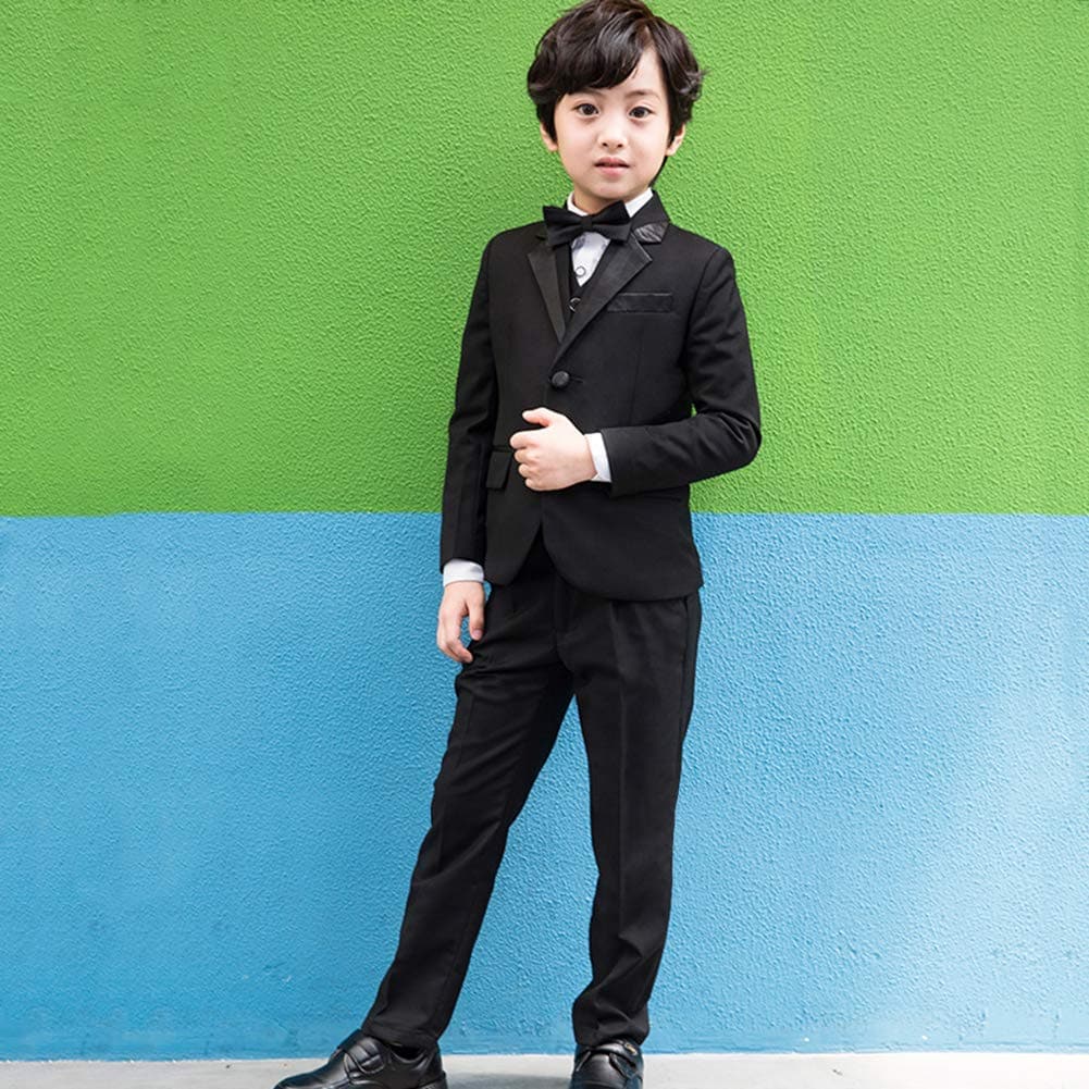 Boy's Business Performance Formal Suit Solid Color Party Wedding