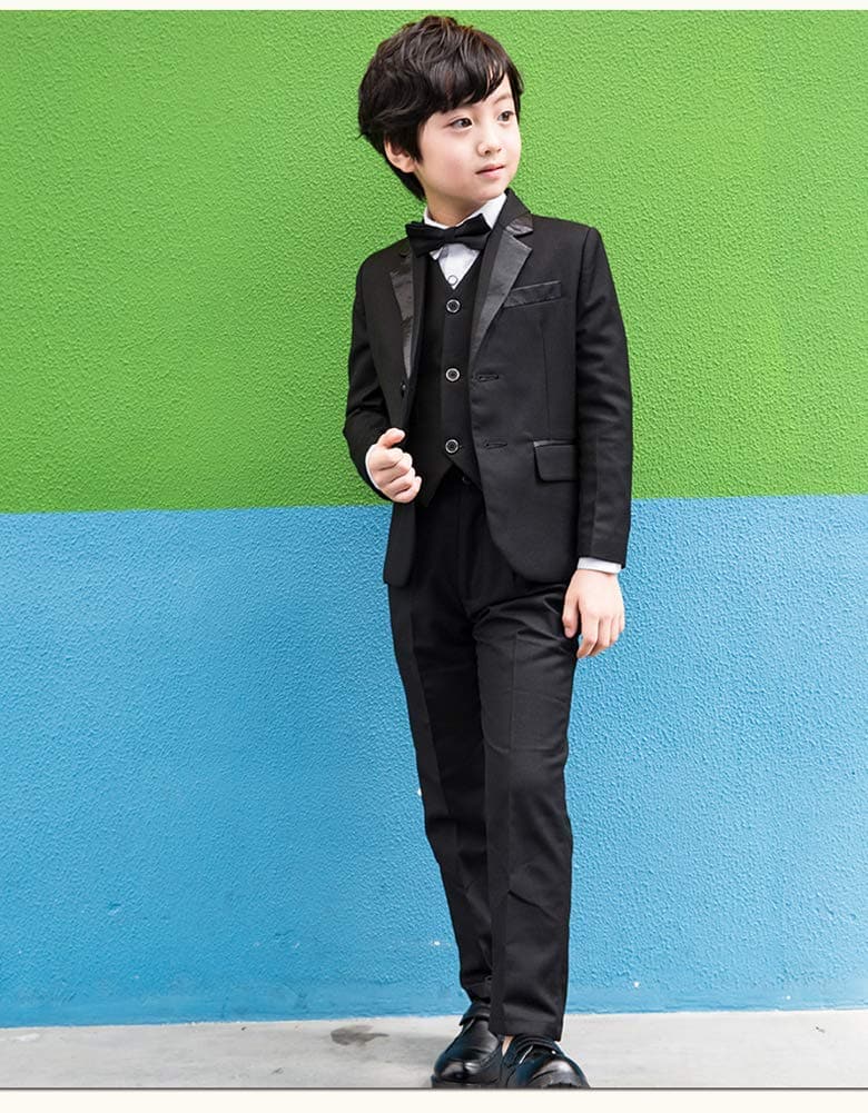 Boy's Business Performance Formal Suit Solid Color Party Wedding